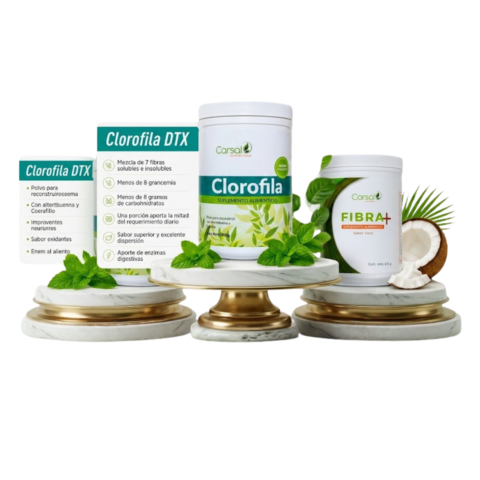 Clorofila y Fibra